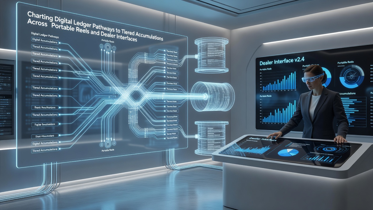 Tiered accumulation pathways connecting mobile reels to live dealer tables via digital ledger records