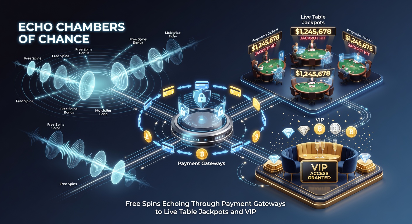Animated flow chart depicting free spins on slots transitioning via glowing payment gateway icons to live dealer tables with jackpot meters and VIP ladder ascents