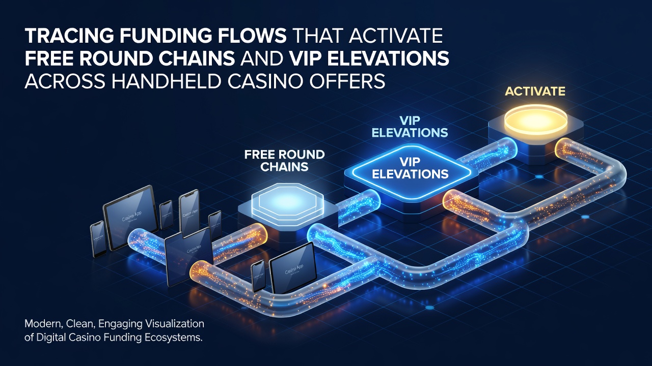 Flow diagram illustrating payment routes from mobile deposits to free spin chains and VIP level advancements