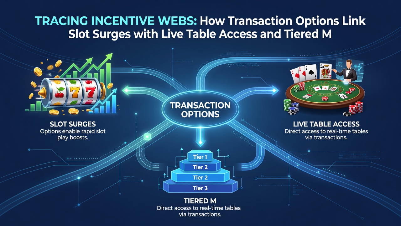 Flowchart depicting how tier progression unlocks live table features from slot transaction data