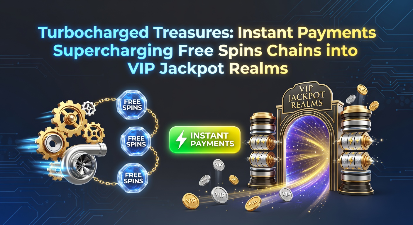 VIP jackpot realm unlocked via chained free spins on a handheld device with instant payment overlay
